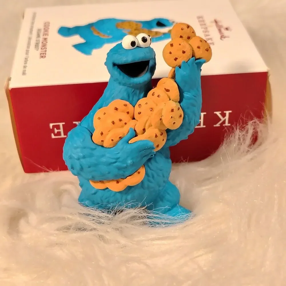 Hallmark Keepsake 2019 Cookie Monster Christmas Ornament Sesame Street Cartoon